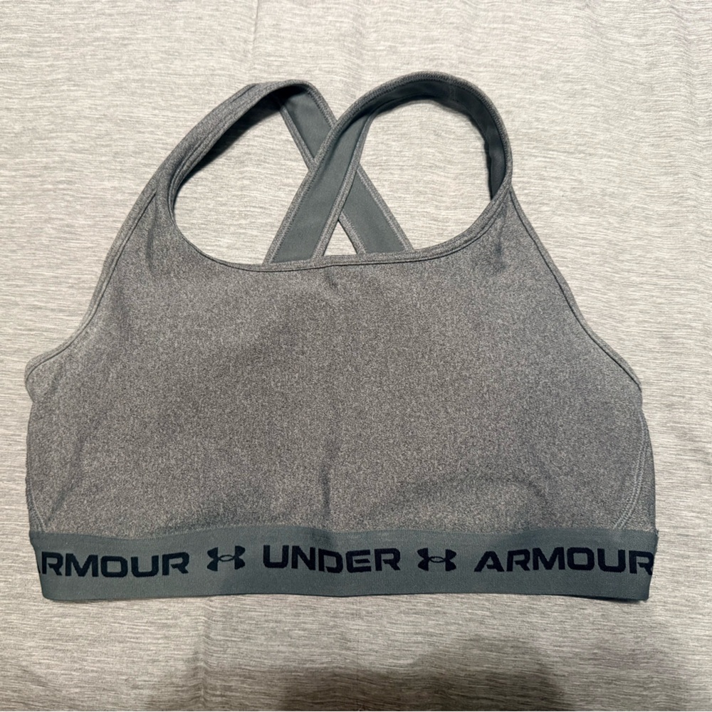 Under Armour Charcoal Sports Bra